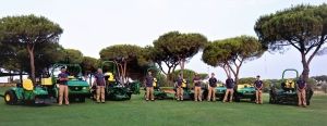 Equipo de mantenimiento de Golf Bellavista