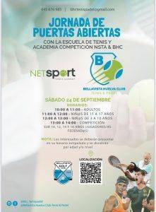 jornada de puertas abiertas tenis