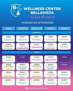 Horario Wellness Center Bellavista Huelva
