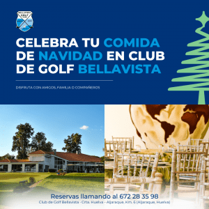 Reserva tu mesa de navidad o empresa en Club de golf Bellavista